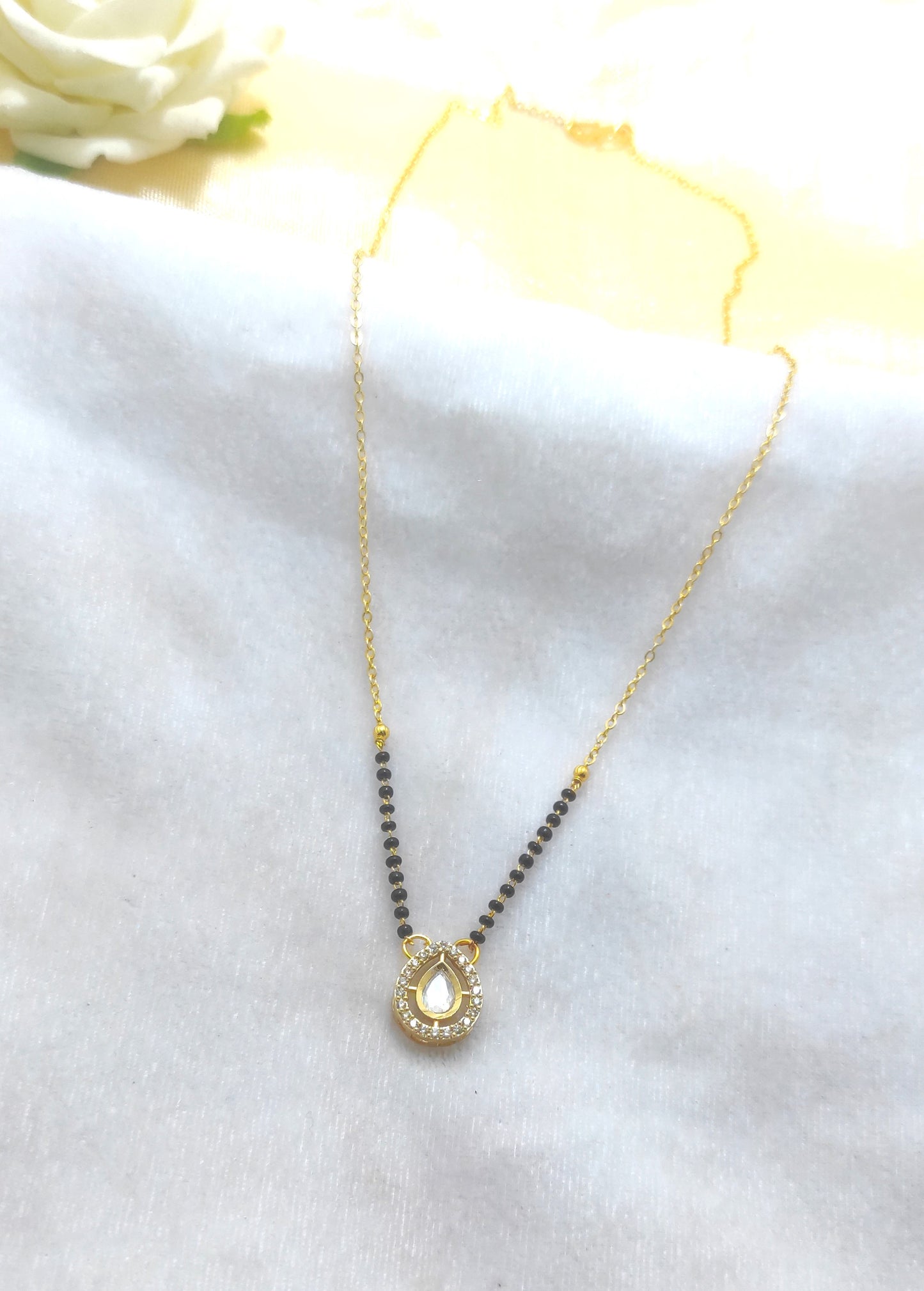 Jadau Premium Kundan modern Mangalsutra
