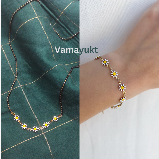 Combo Set of Daisy Mg&Bracelate