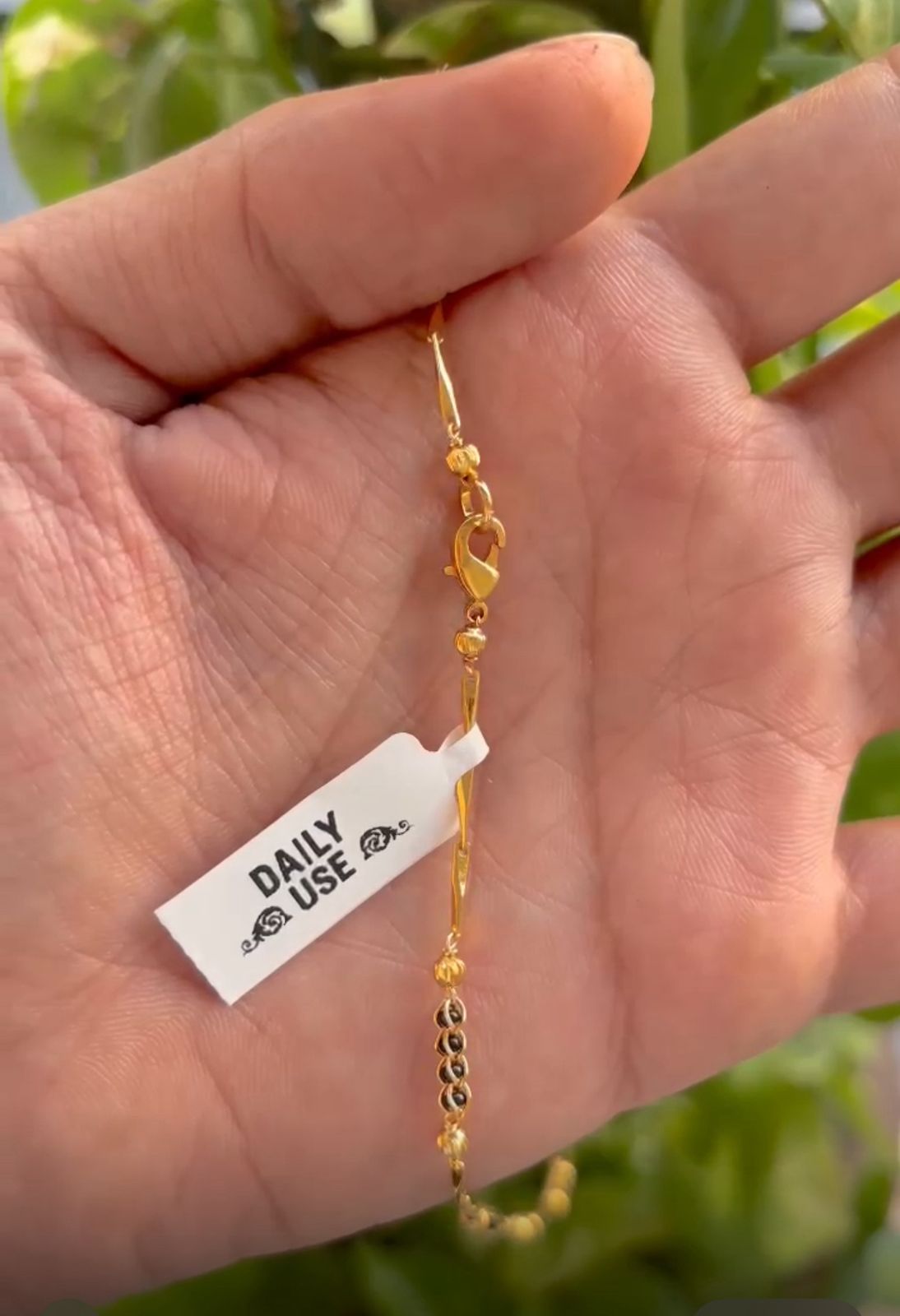 Elite V3 modern cube mangalsutra