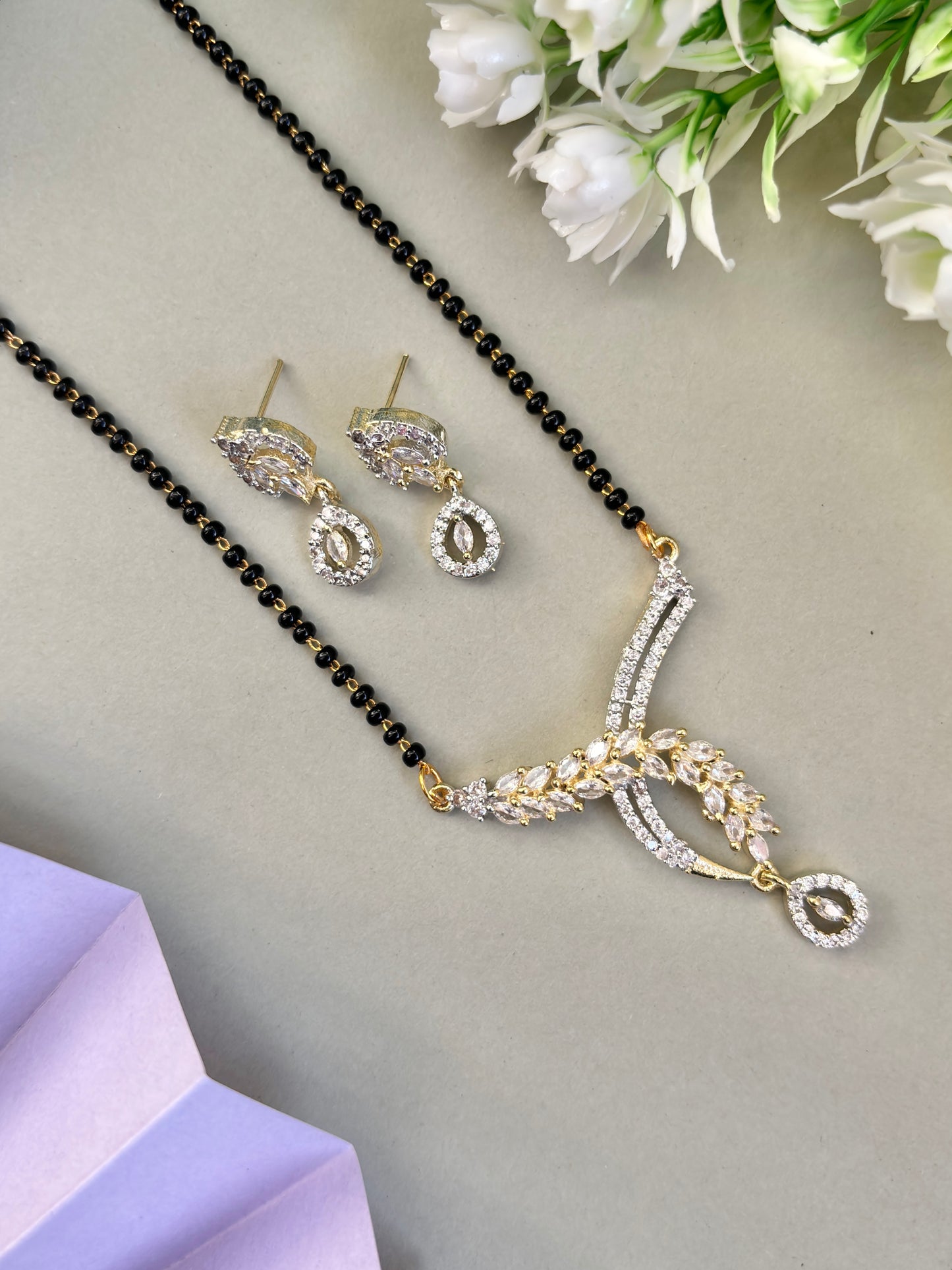 Ira Diamond mangalsutra set