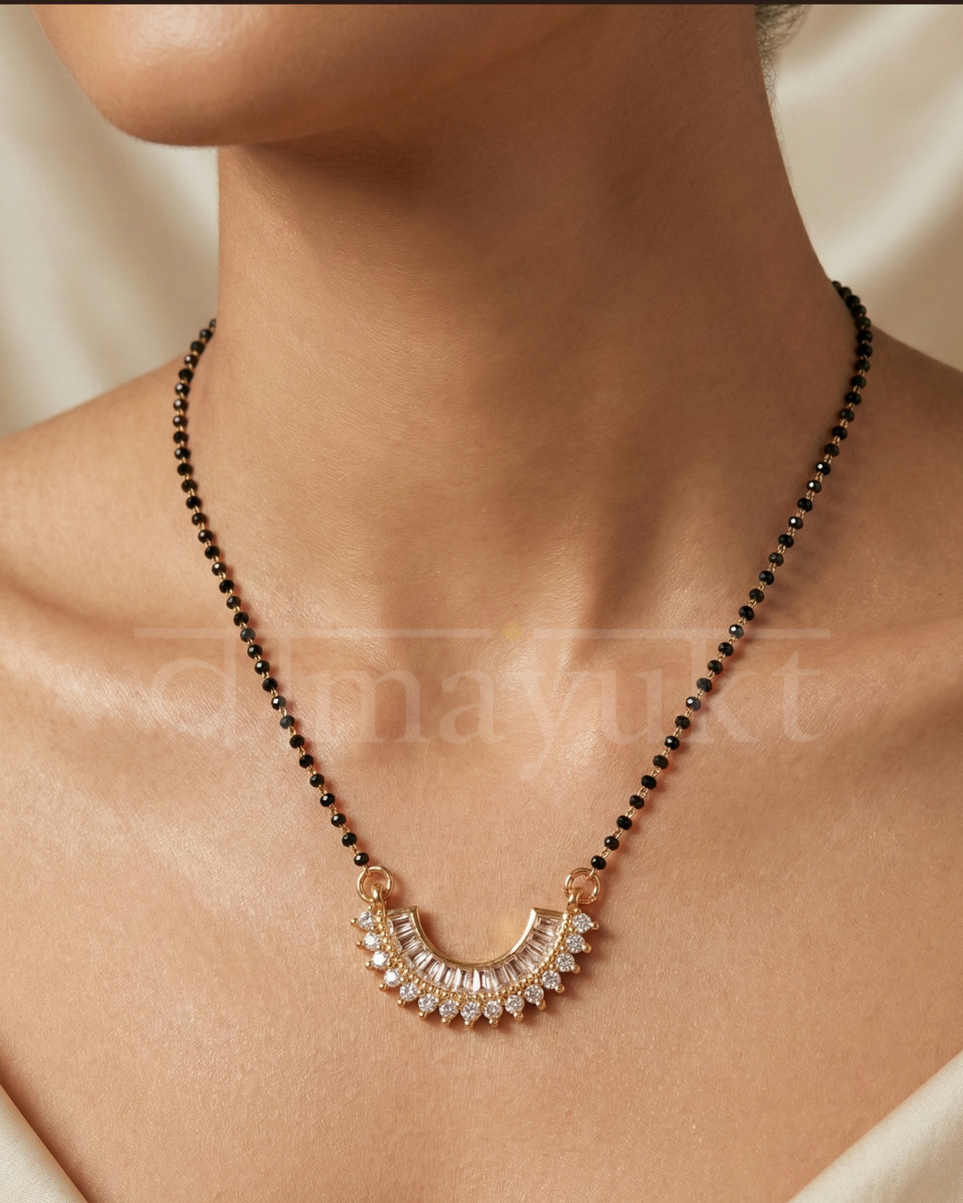 Nyra Gold plated mangalsutra