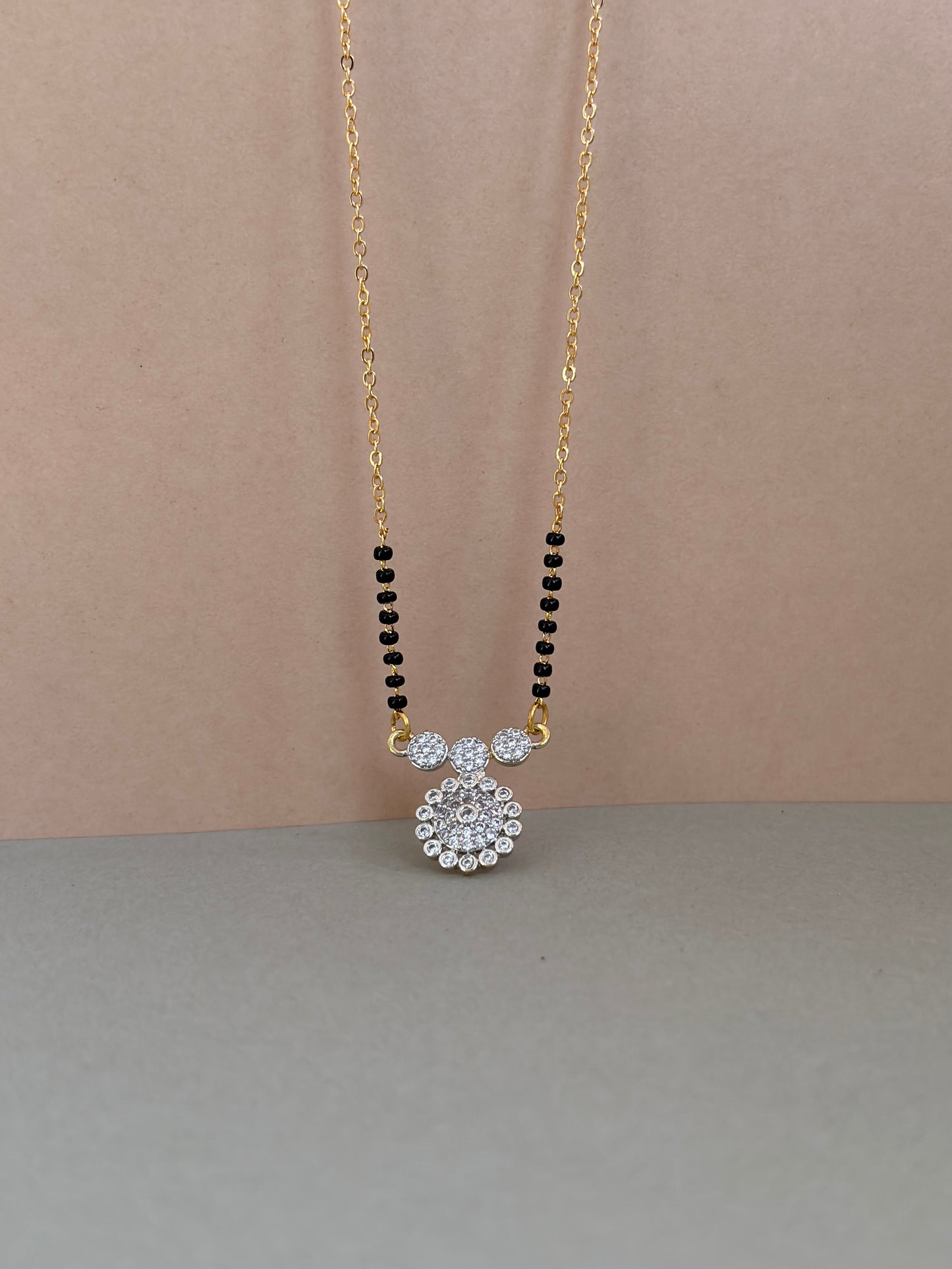 Premium Sun Pendant Modern Mangalsutra 100% Brass