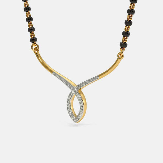 Classic V Shape Short Mangalsutra