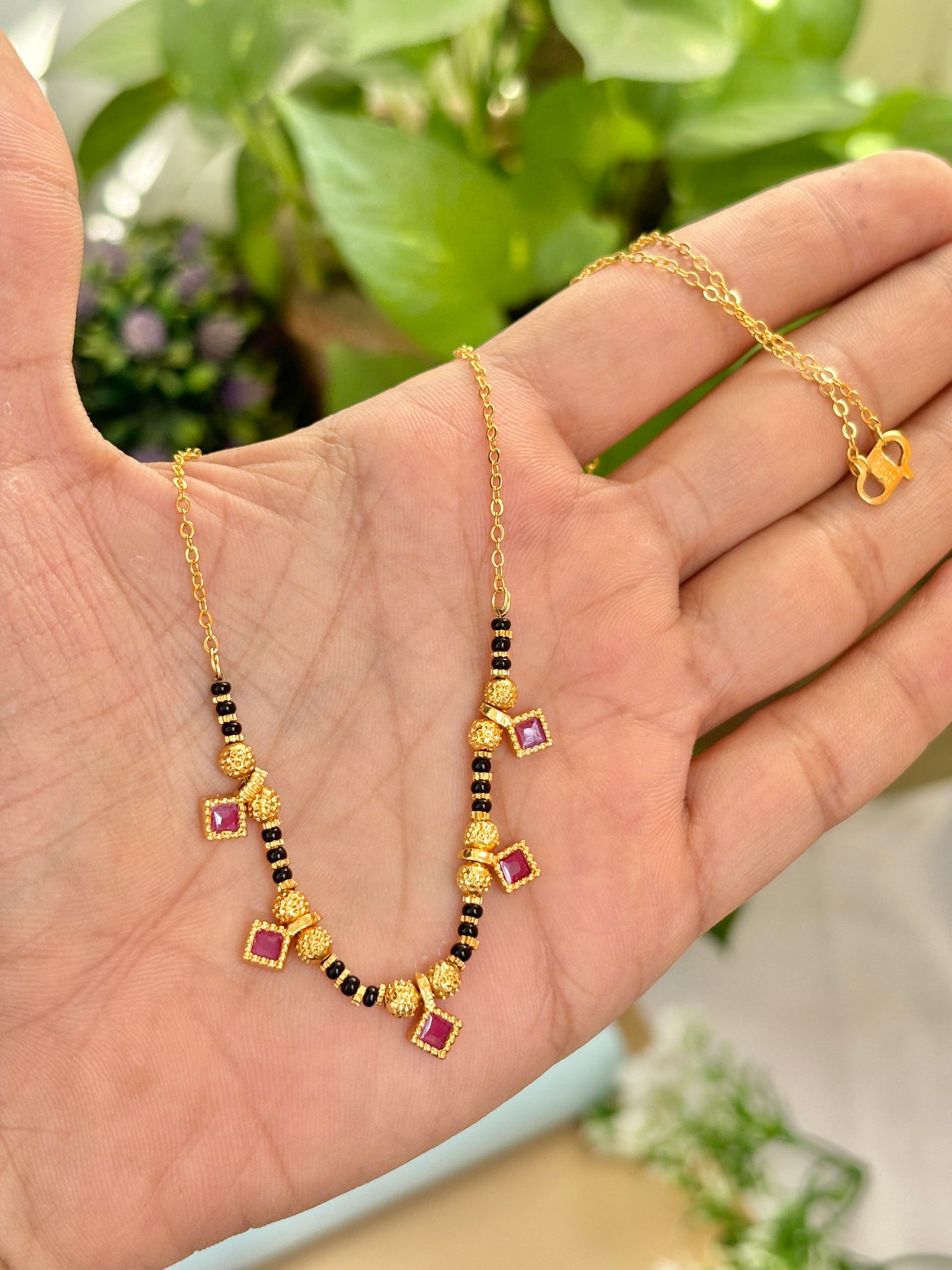 Rubykara Minimal Mangalsutra 17 inch