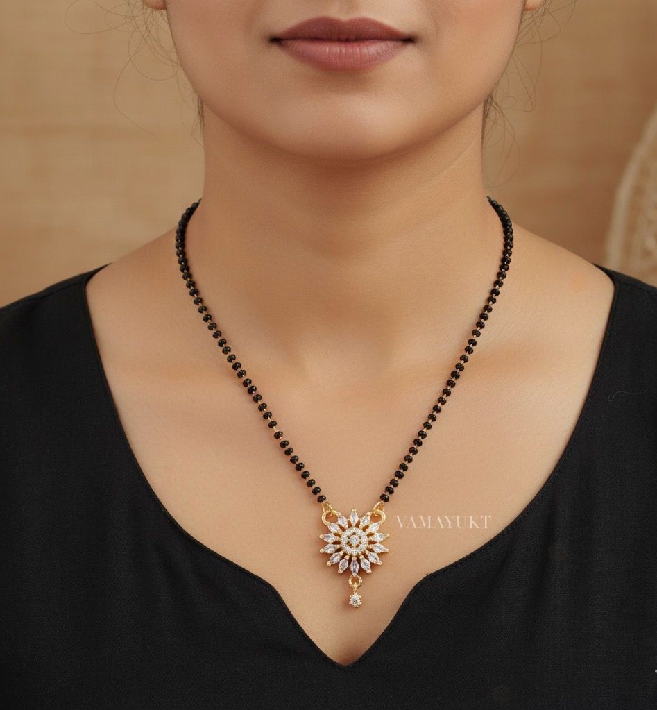 Surya  elegant short mangalsutra 18inch