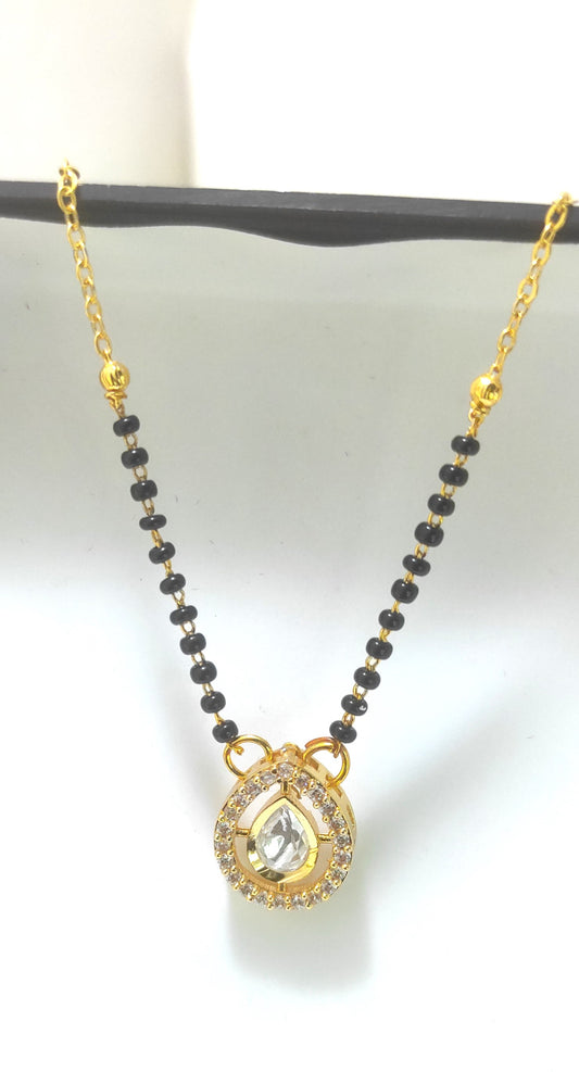 Jadau Premium Kundan modern Mangalsutra