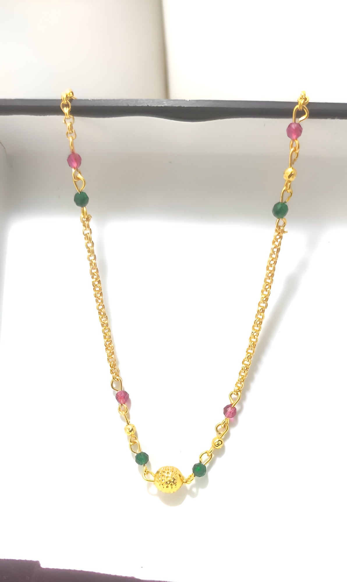 Combo Set of Gold & White Pendent Style Modern Mangalsutra