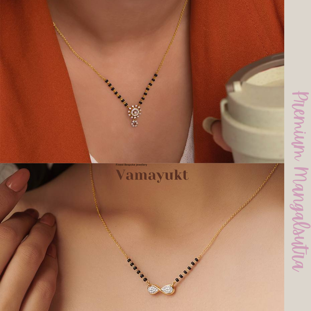 Combo Set of Infinity Love & Kaya modern Mangalsutra