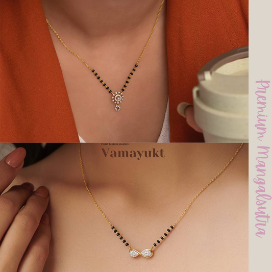 Combo Set of Infinity Love & Kaya modern Mangalsutra