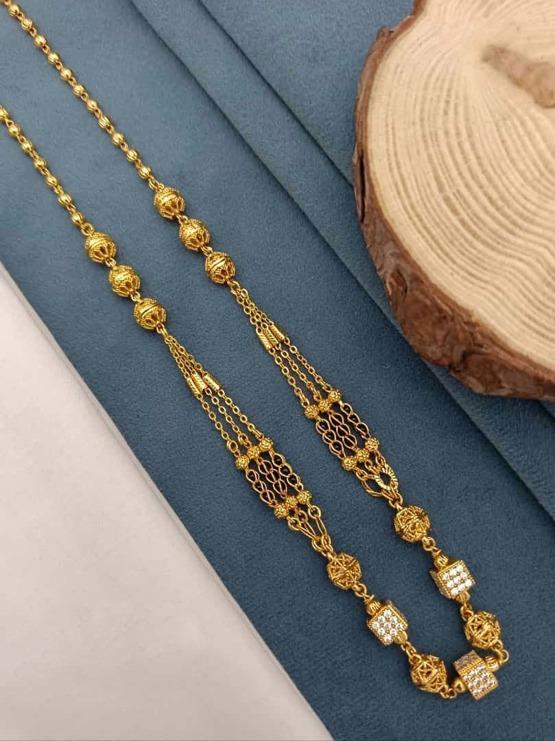 Prime 3Layer Square A.D Ball Mangalsutra