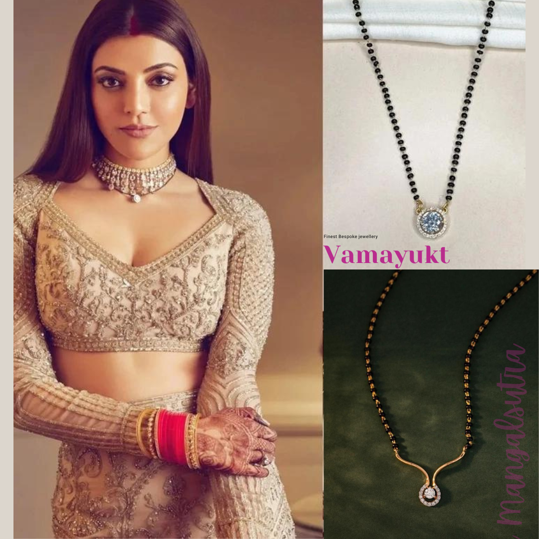 Combo set of Single Solitaire Mangalsutra & Vriva Mangalsutra