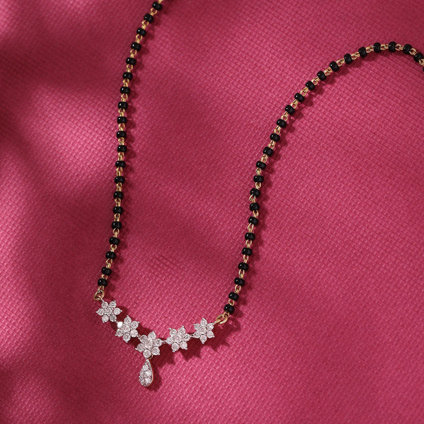 Shreya Black Beads Mangalsutra