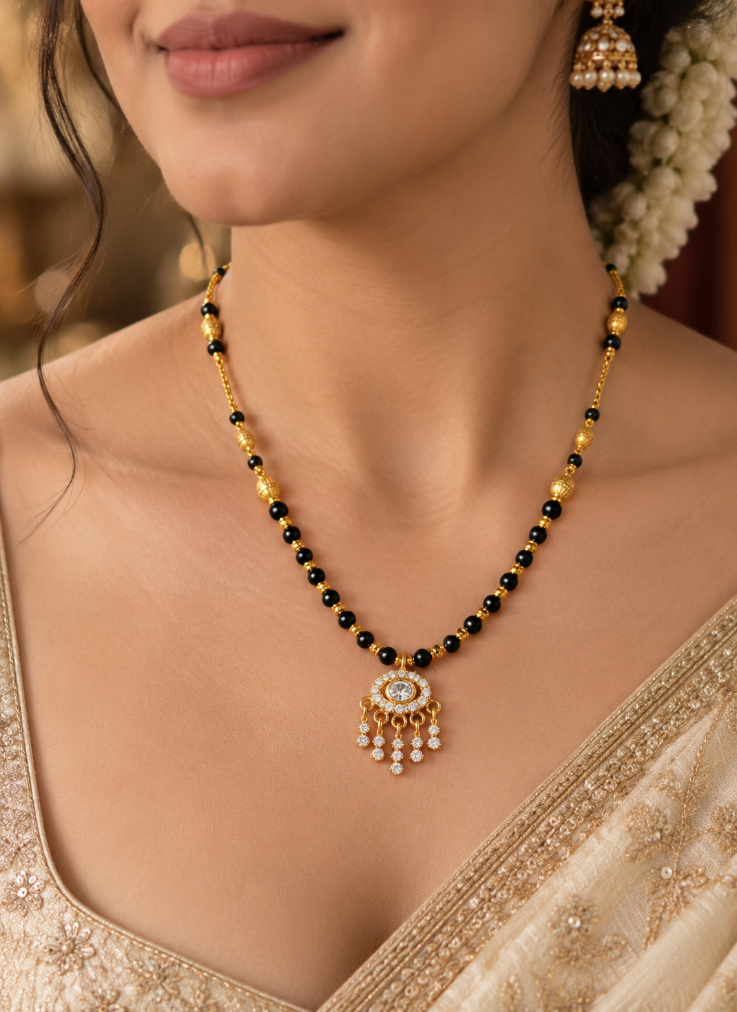 Zara 18k Modern Mangalsutra
