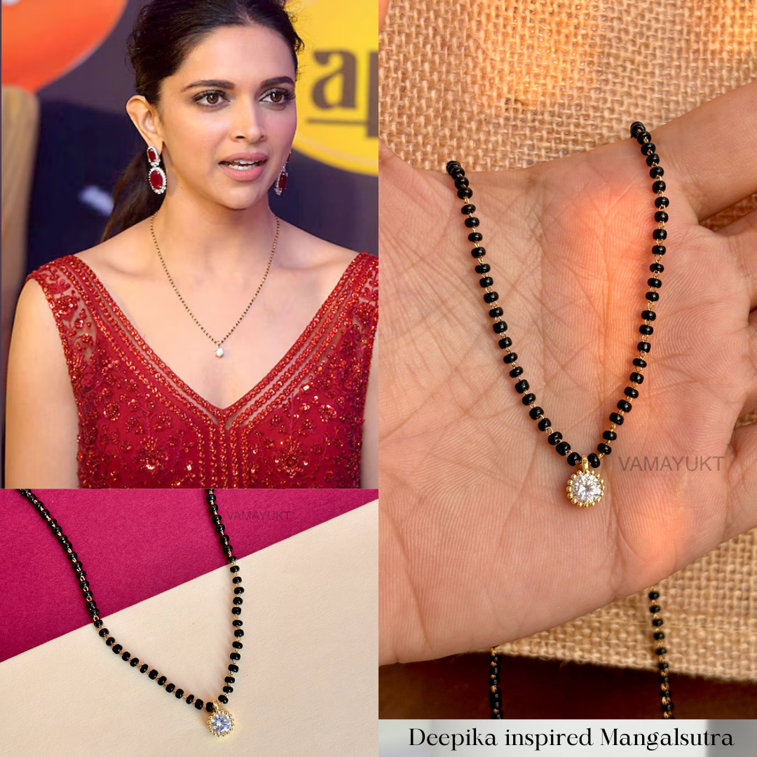 Dipika solitaire mangalsutra