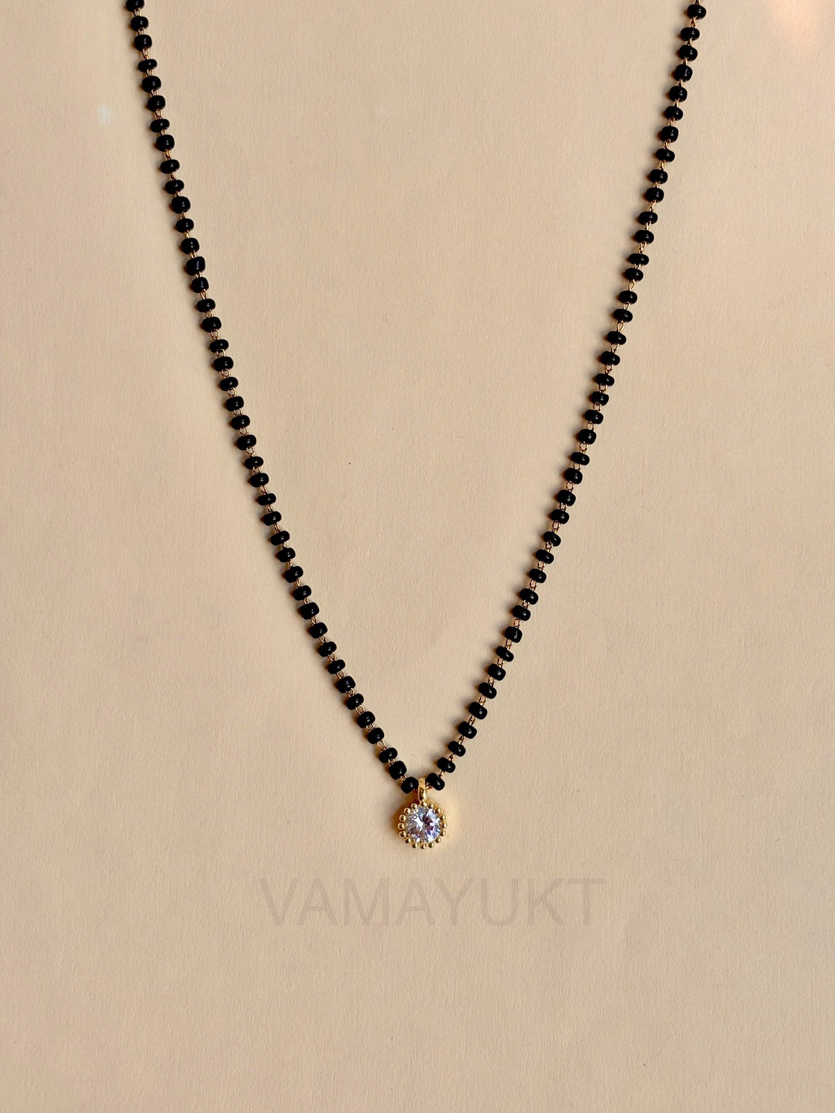 Dipika solitaire mangalsutra