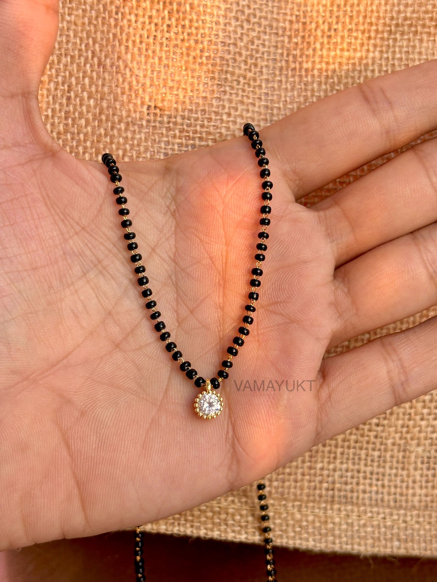 Dipika solitaire mangalsutra