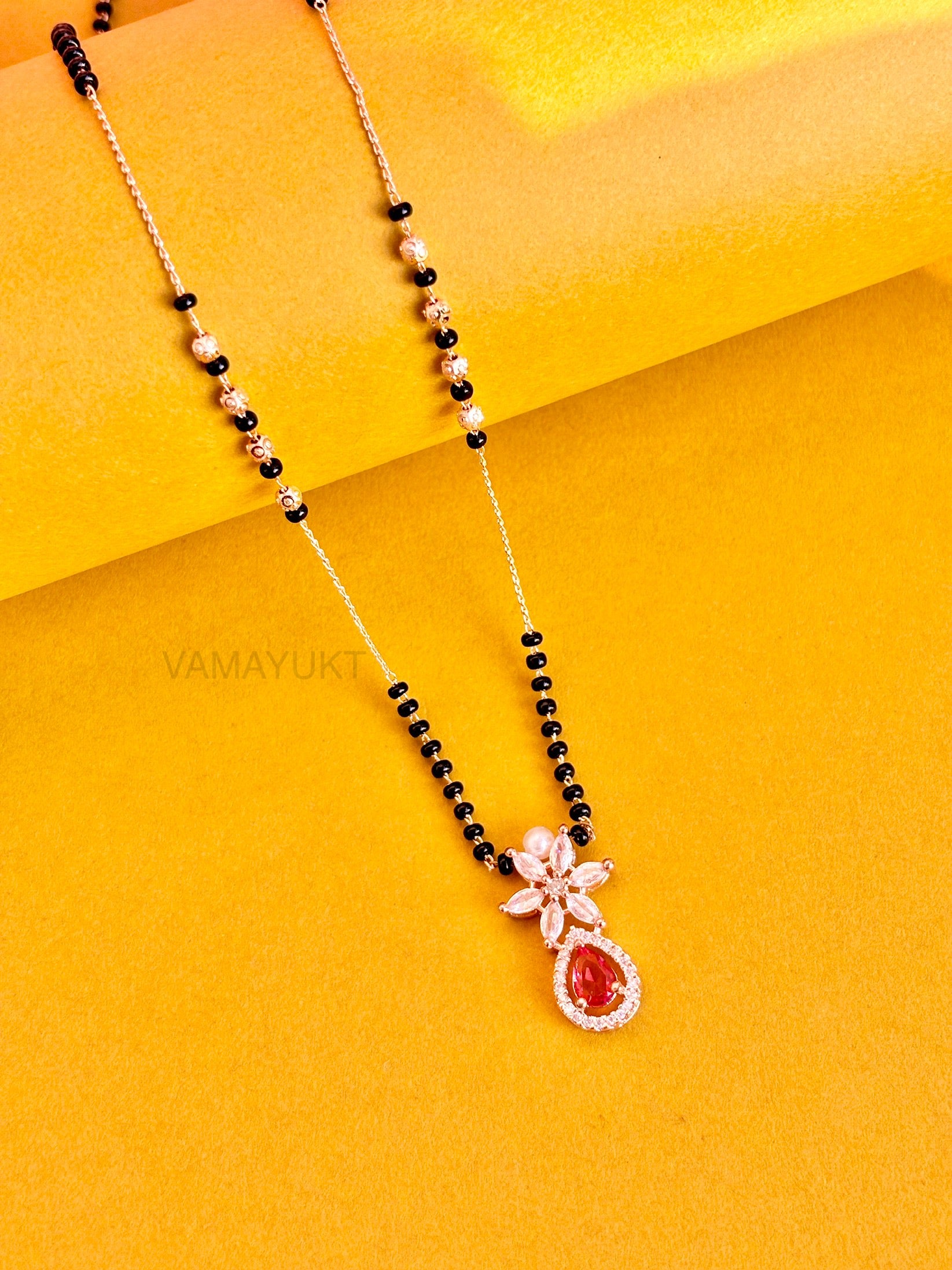 Amaya ruby modern mangalsutra