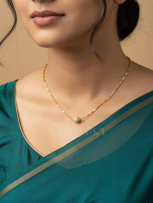 Ricechain A.D. Ball Necklace  Waterproof
