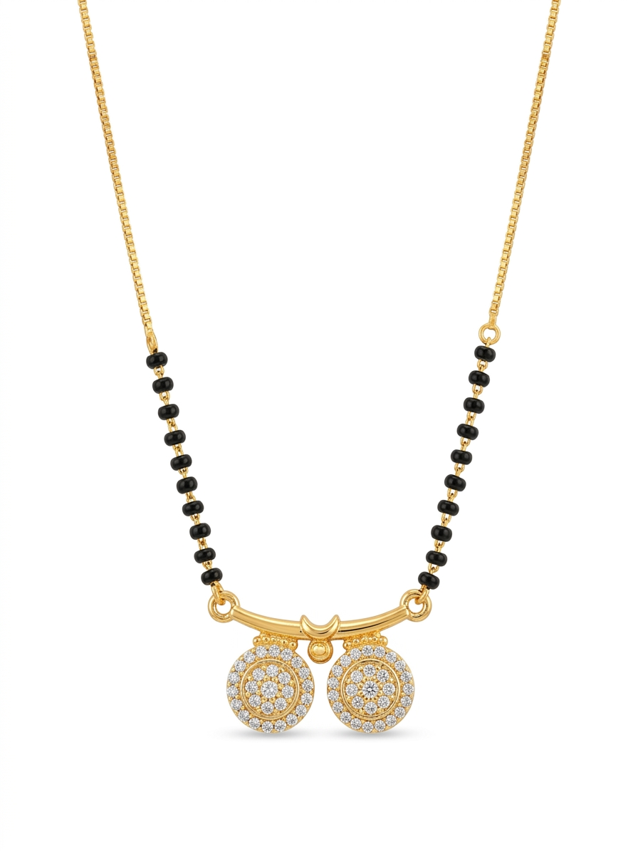 Modern Vati thickchain  mangalsutra