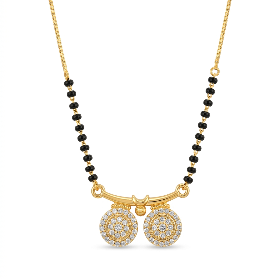 Avni Minimal + Vati Mangalsutra + Shalo Modern Mangalsutra Mangalsutra Combo Set