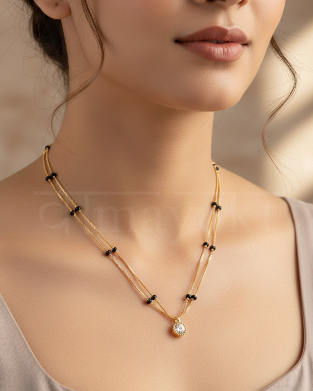 Aaradhya 2 layer mangalsutra