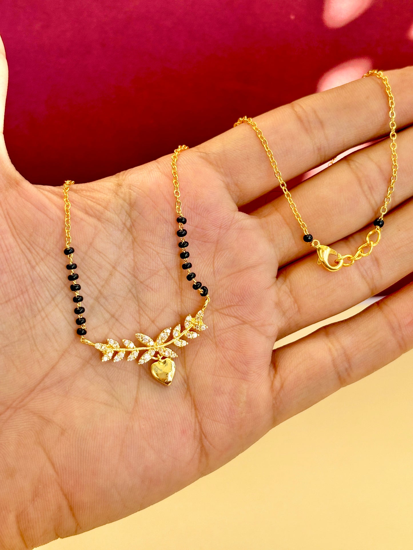 Aditi modern mangalsutra Gold