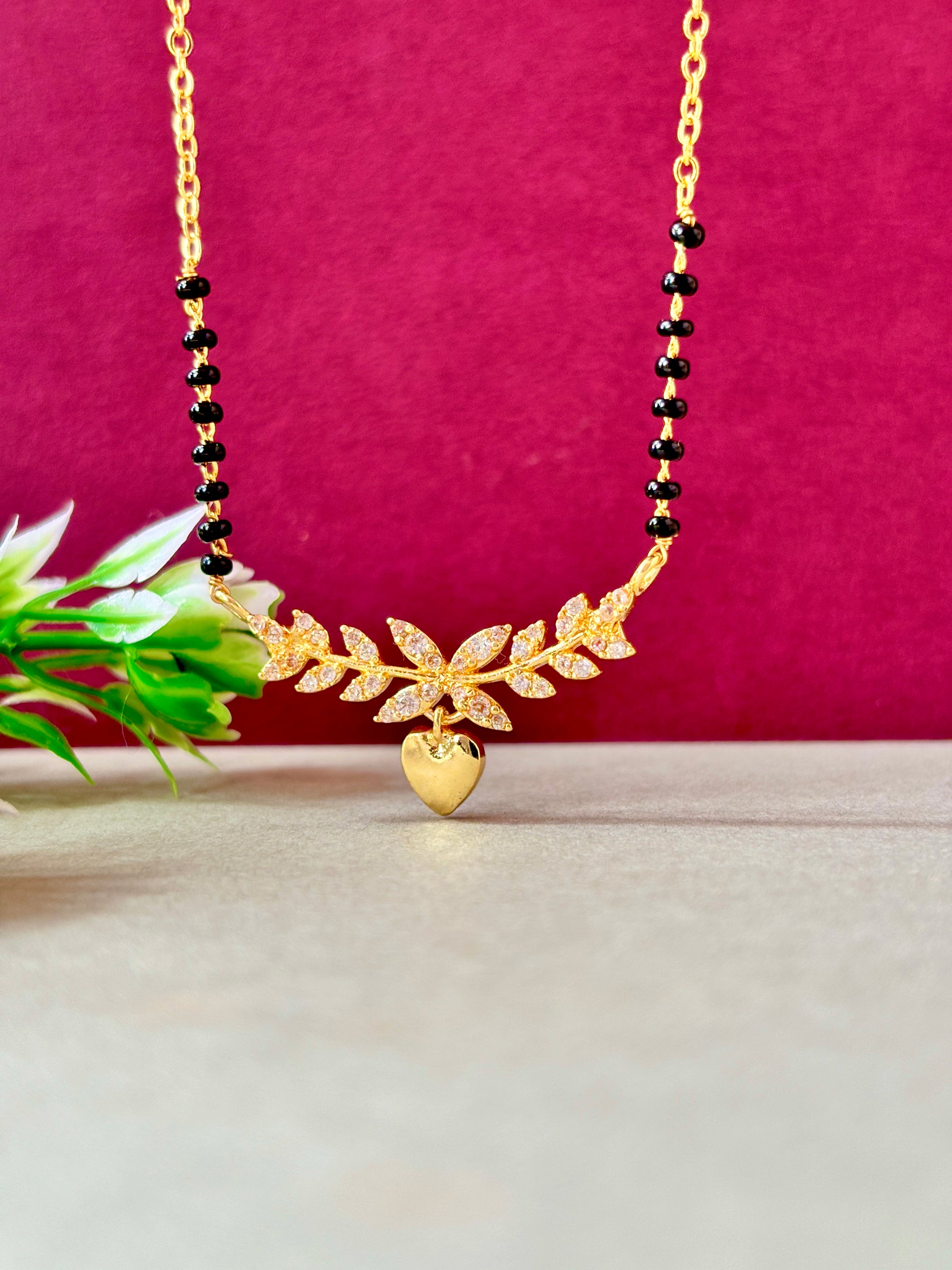 Aditi modern mangalsutra Gold