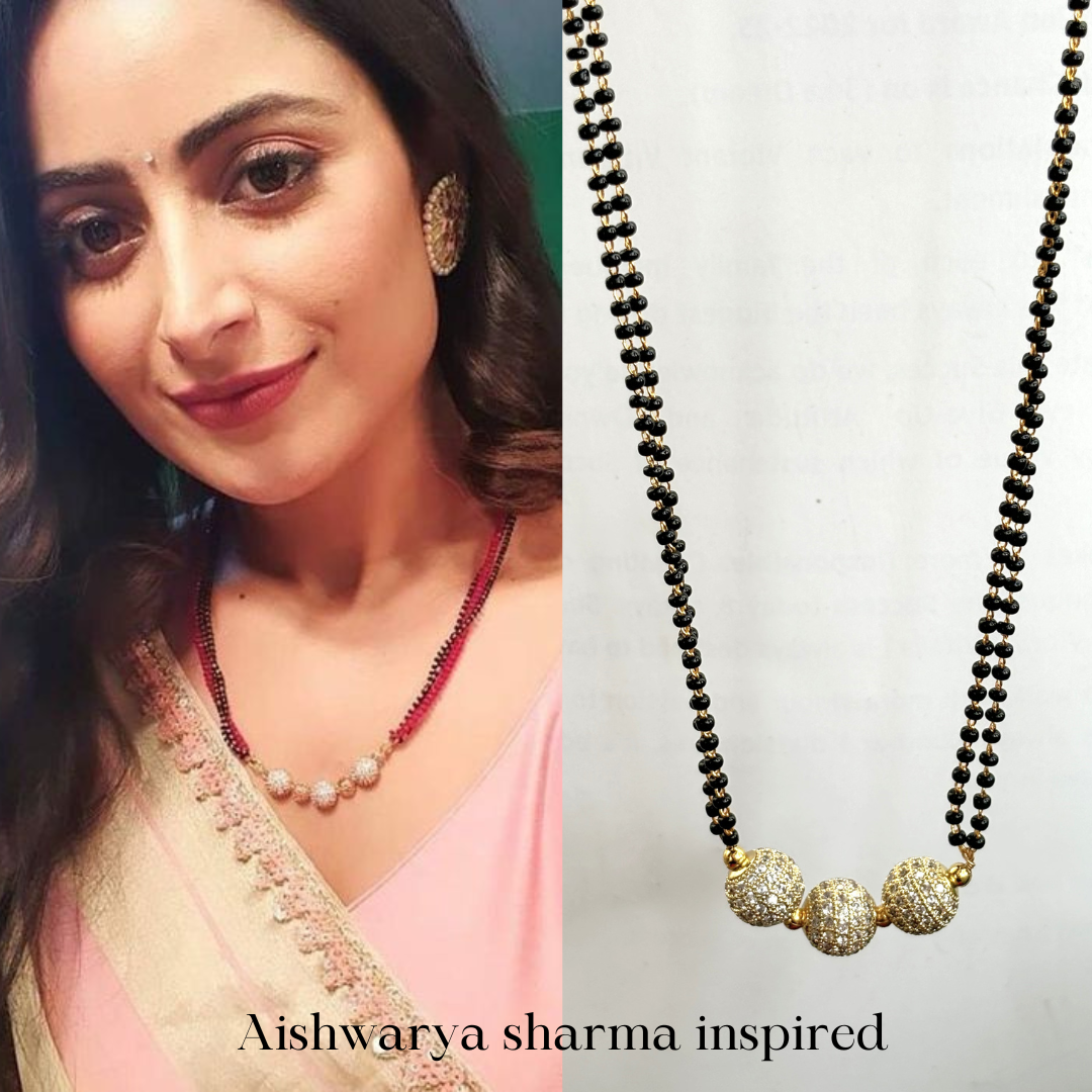 Aishwarya 3 ball mangalsutra