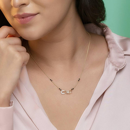 Apex knot 2STEP modern mangalsutra