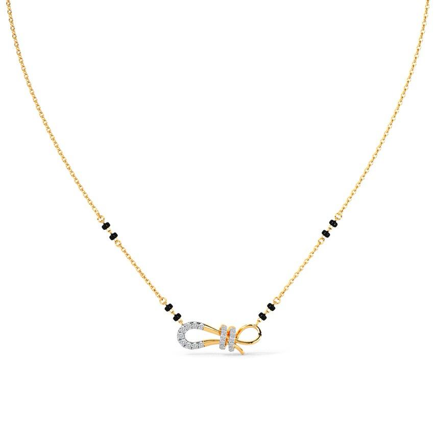 Apex knot 2STEP modern mangalsutra