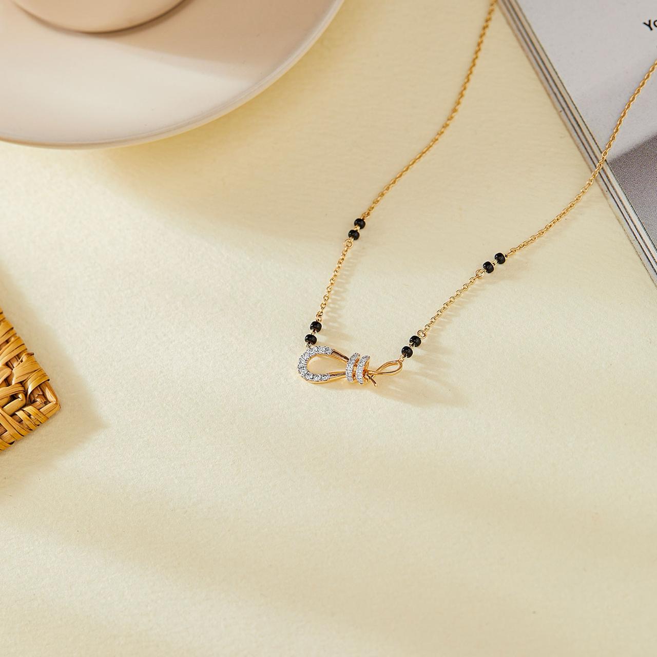 Apex knot 2STEP modern mangalsutra