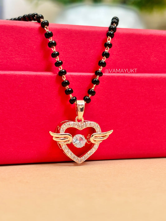 Aster heart   Waterproof Mangalsutra 18 inch