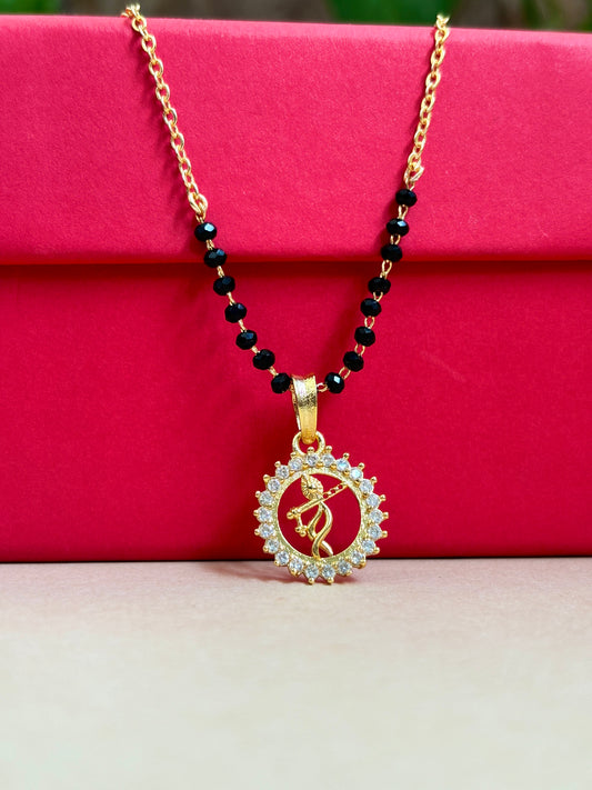 Bansari modern mangalsutra  18 inch