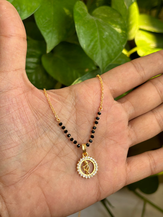 Bansari modern mangalsutra  18 inch