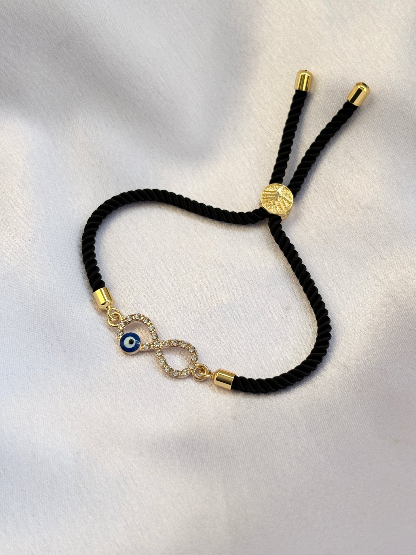 Black Infinity Bracelate