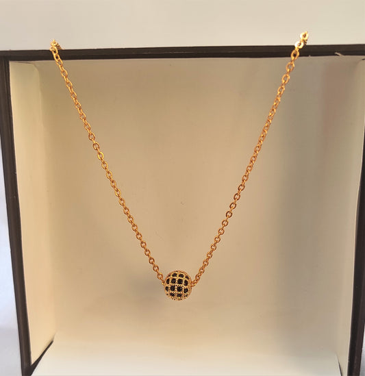 Combo Set of Black & White A.D Ball Chain