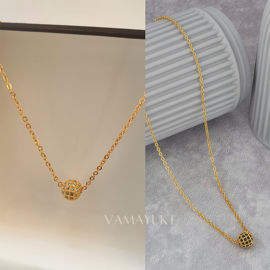 Combo Set of Black & White A.D Ball Chain