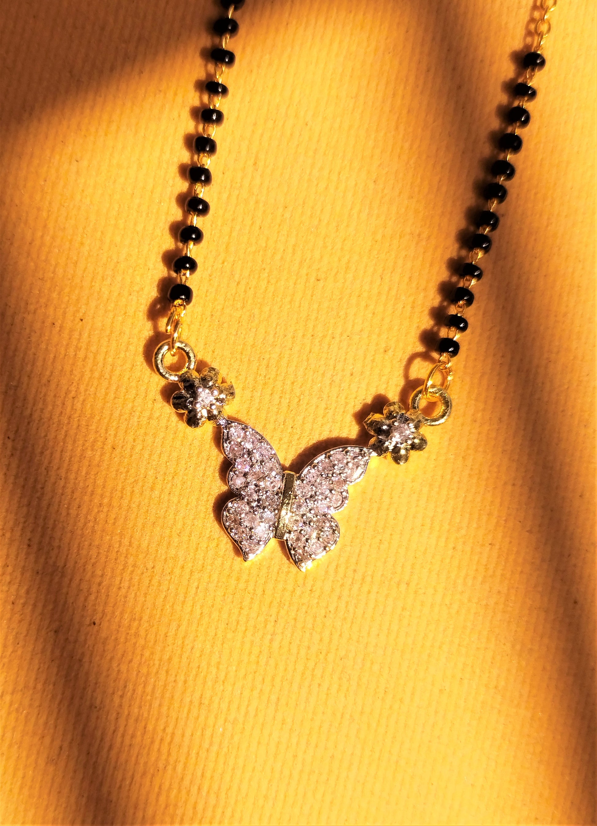 Butterfly modern mangalsutra |  Minimal Mangalsutra