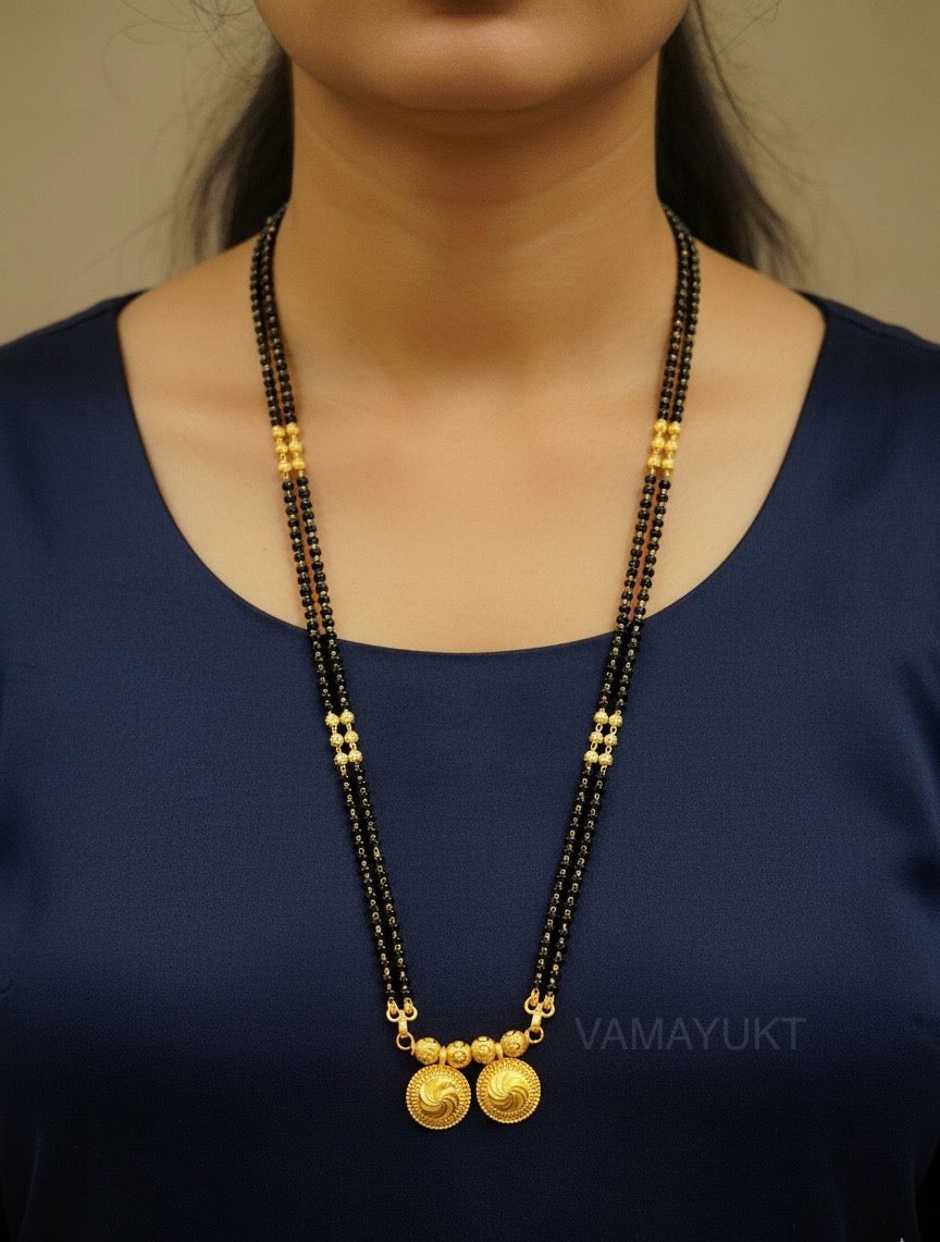 Vati Mangalsutra 2 Strand 24 Inch