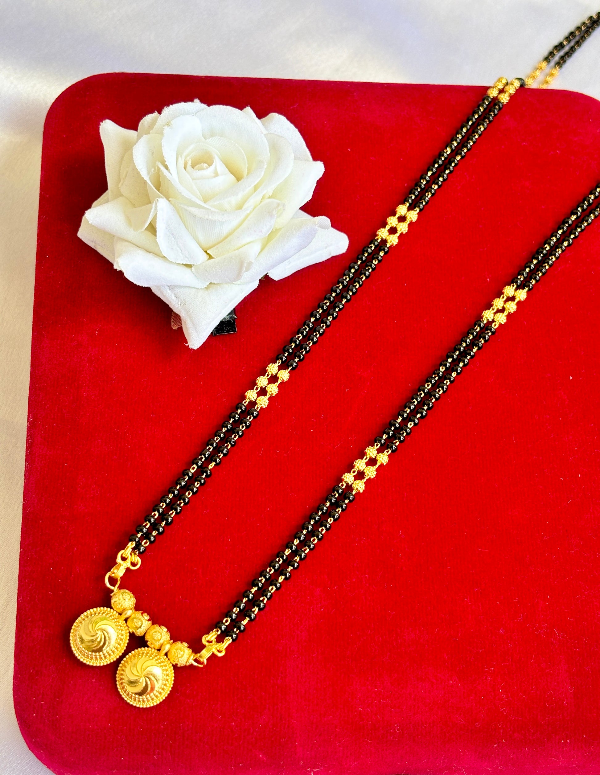 Vati Mangalsutra 2 Strand 24 Inch