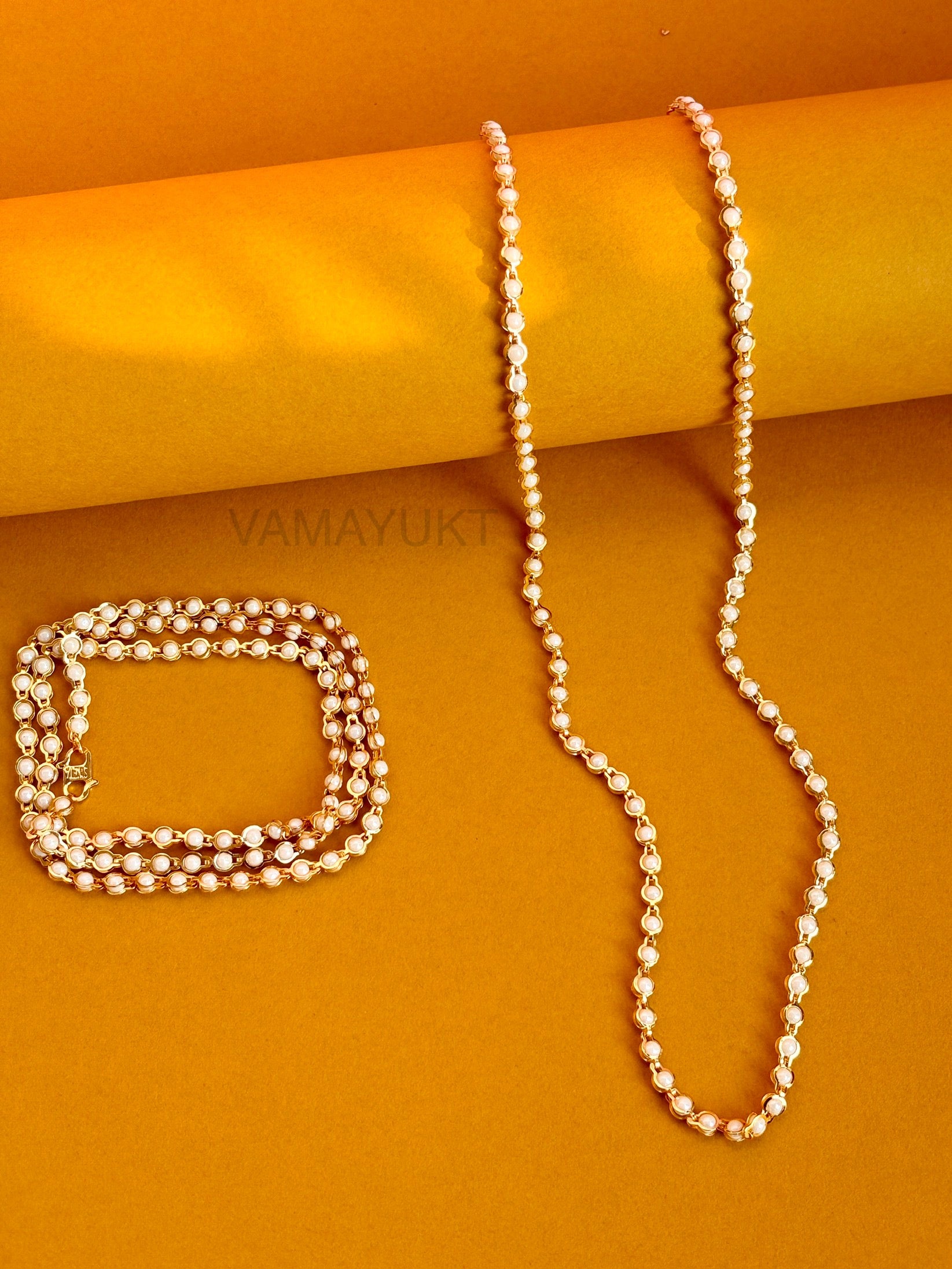 Capsule pearl mala