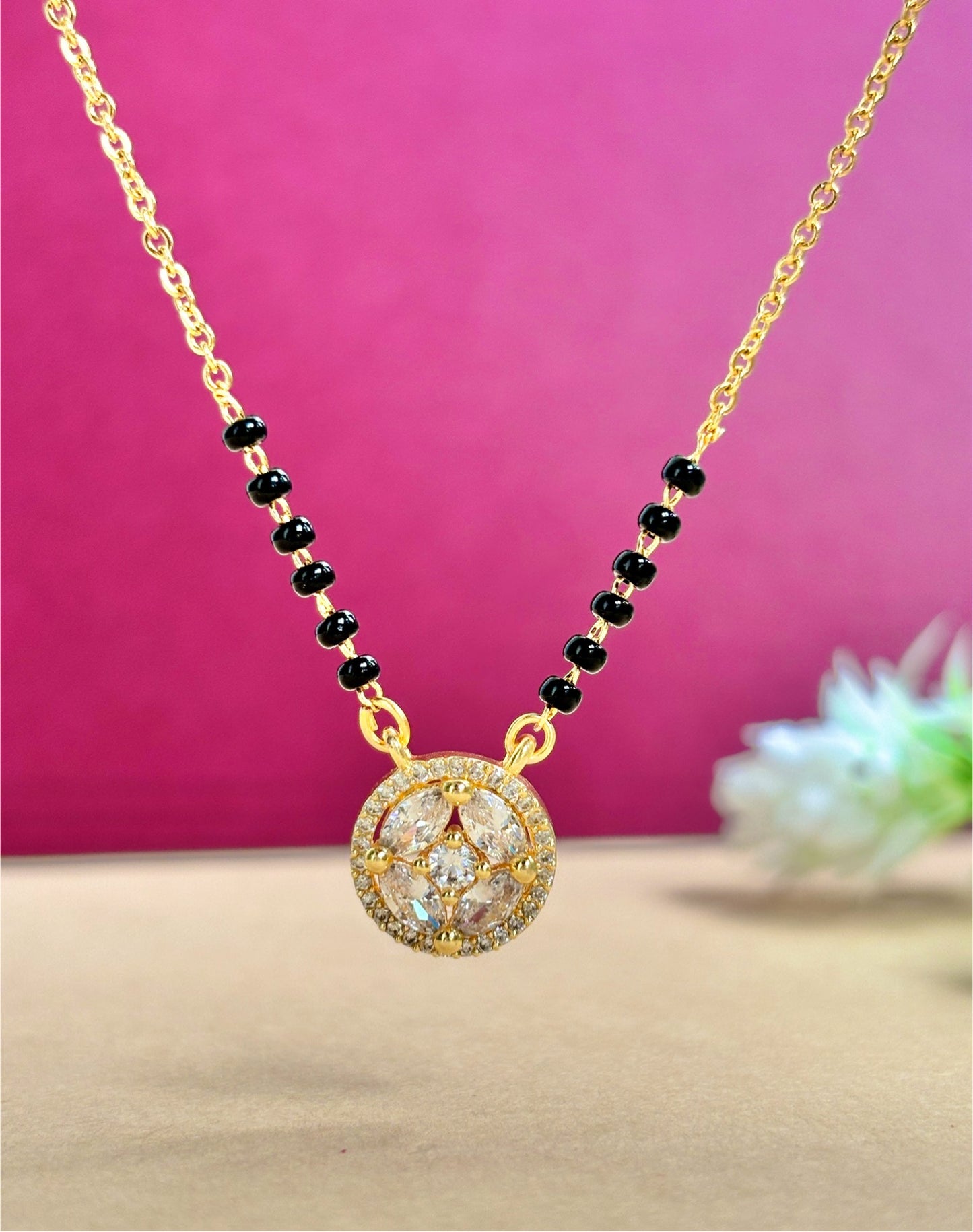 Carvy modern mangalsutra