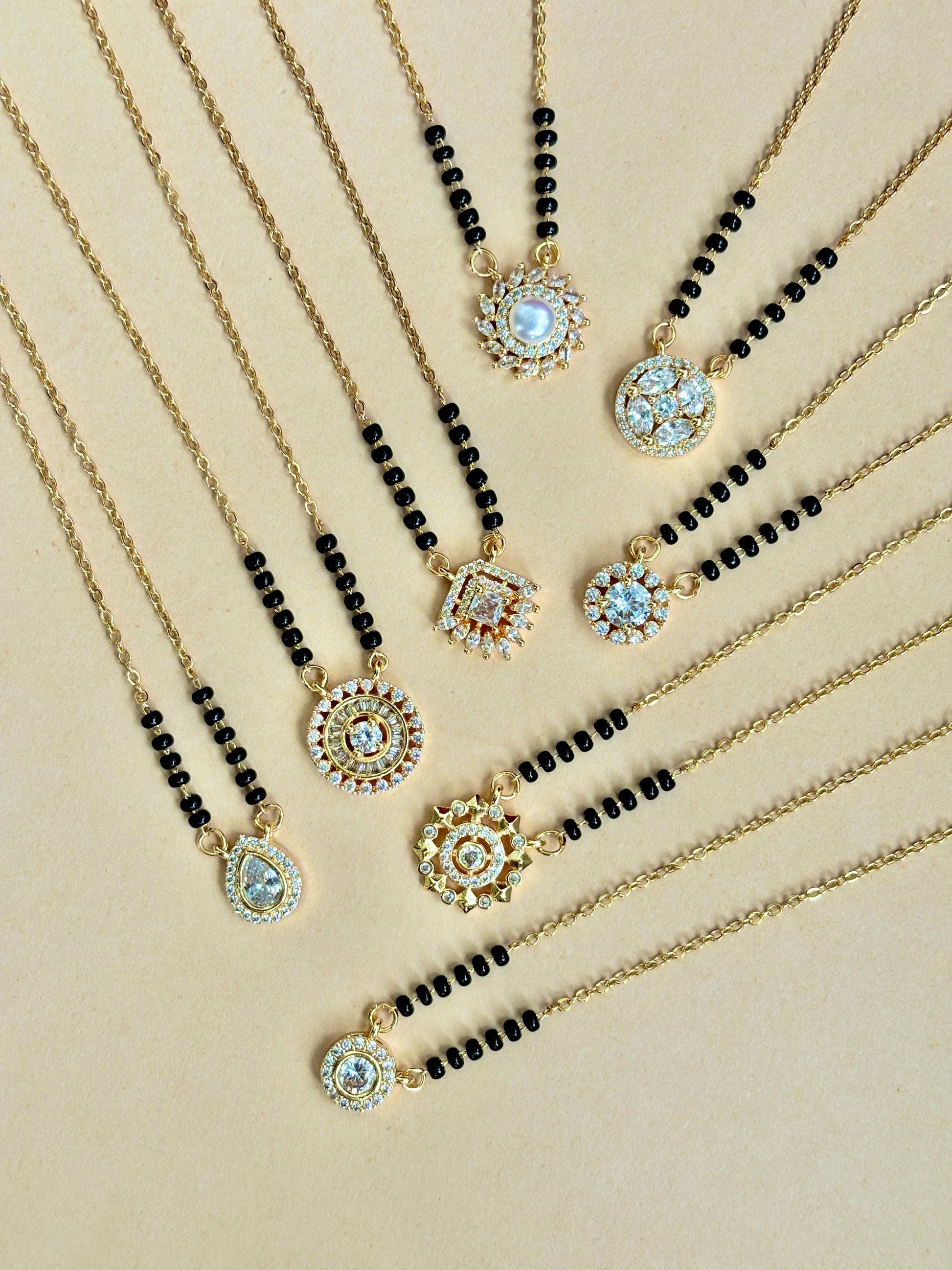 Carvy modern mangalsutra