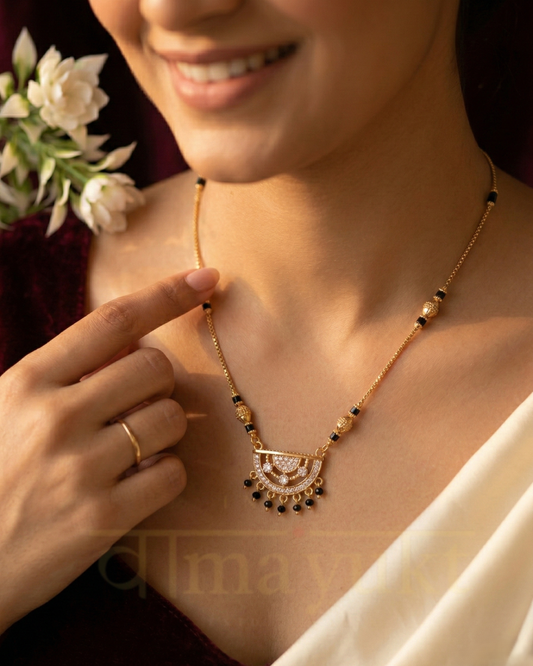 Chandrika royale 18k mangalsutra