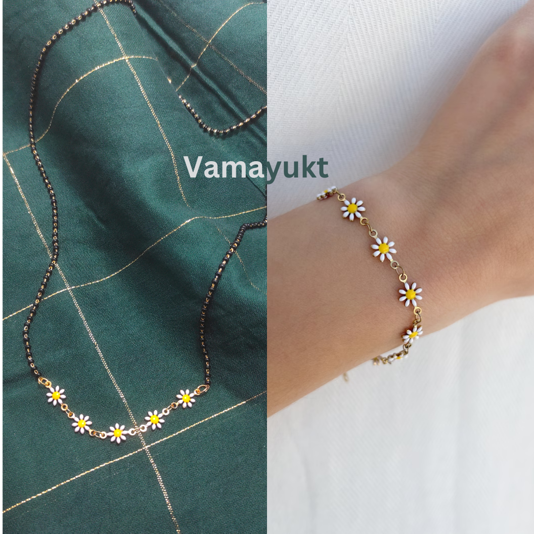 Combo Set of Daisy Mg&Bracelate
