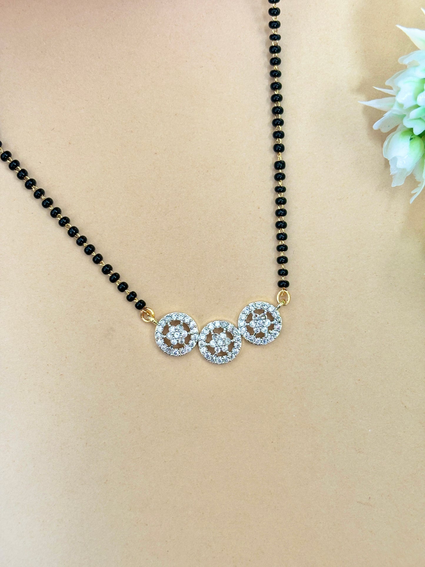 Dazzle Trio 18 inch mangalsutra