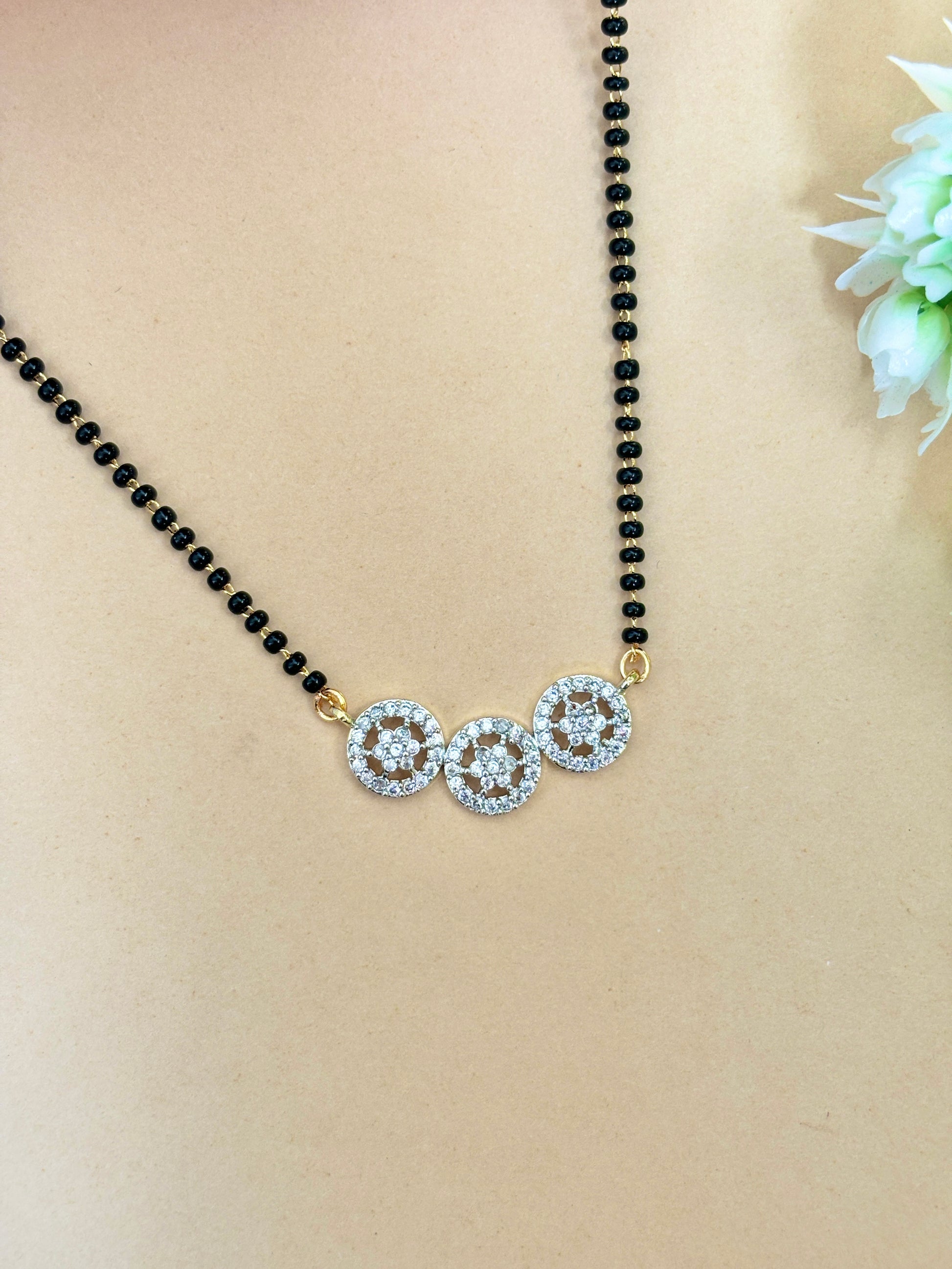 Dazzle Trio 18 inch mangalsutra