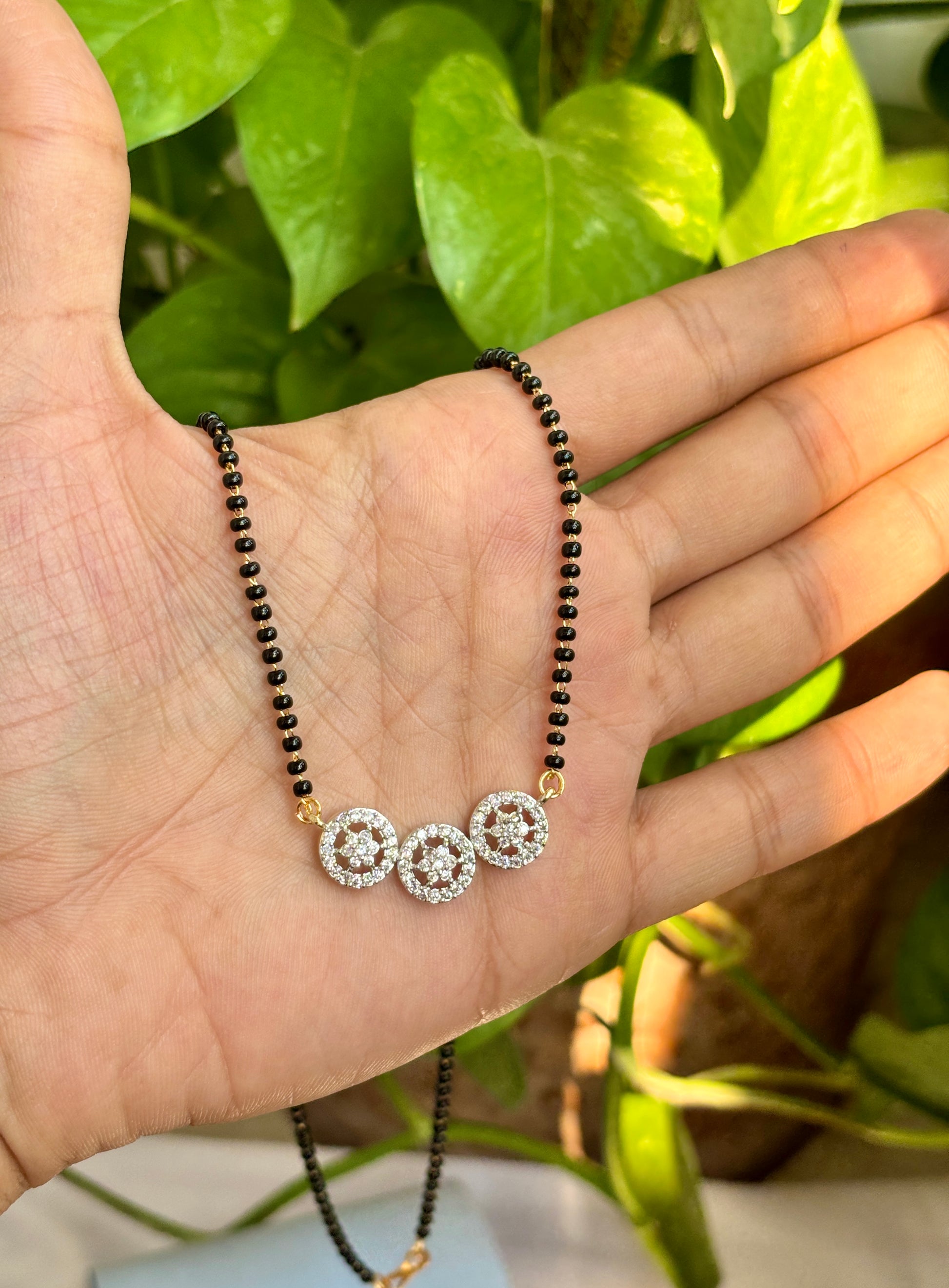 Dazzle Trio 18 inch mangalsutra