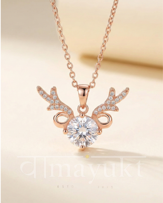 Hope necklace rosegold 18 inch