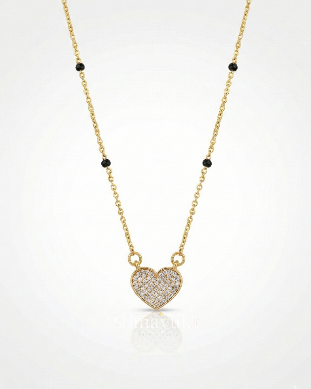 Dreamy heart modern mangalsutra
